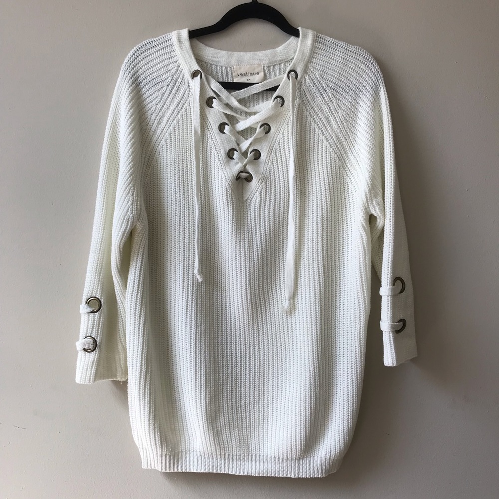 ✂️Vestique Winter Chill Sweater Ivory Size S/M